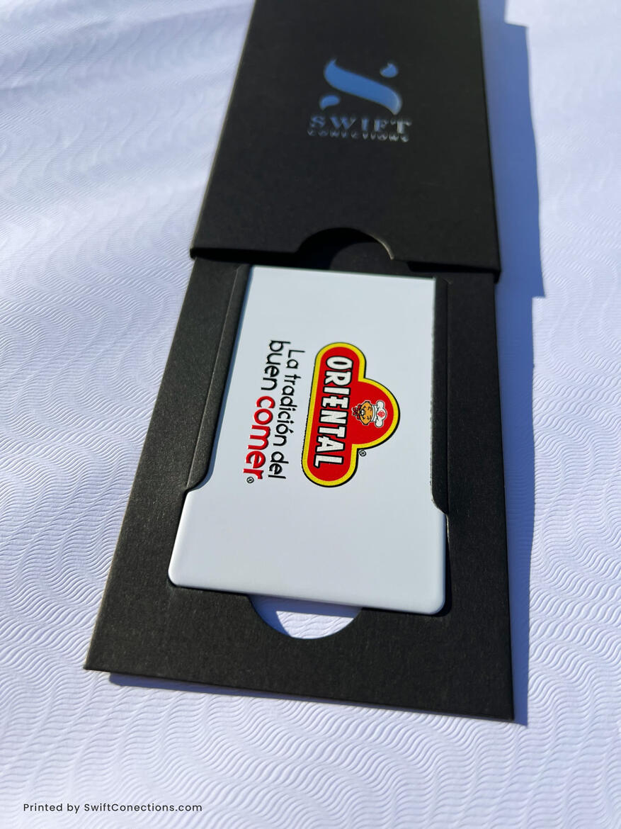 Nfc Metálica Blanca