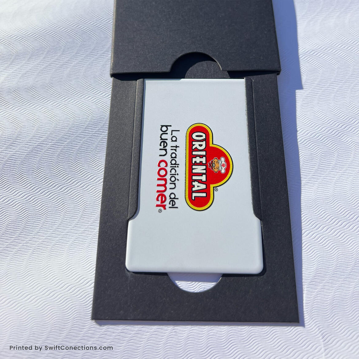 Nfc Metálica Blanca