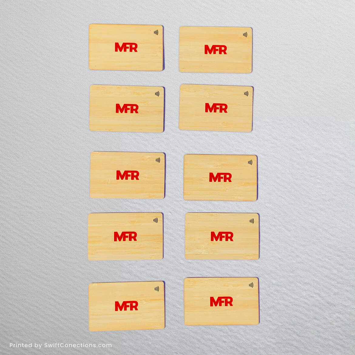 Tarjeta Nfc de Bambú