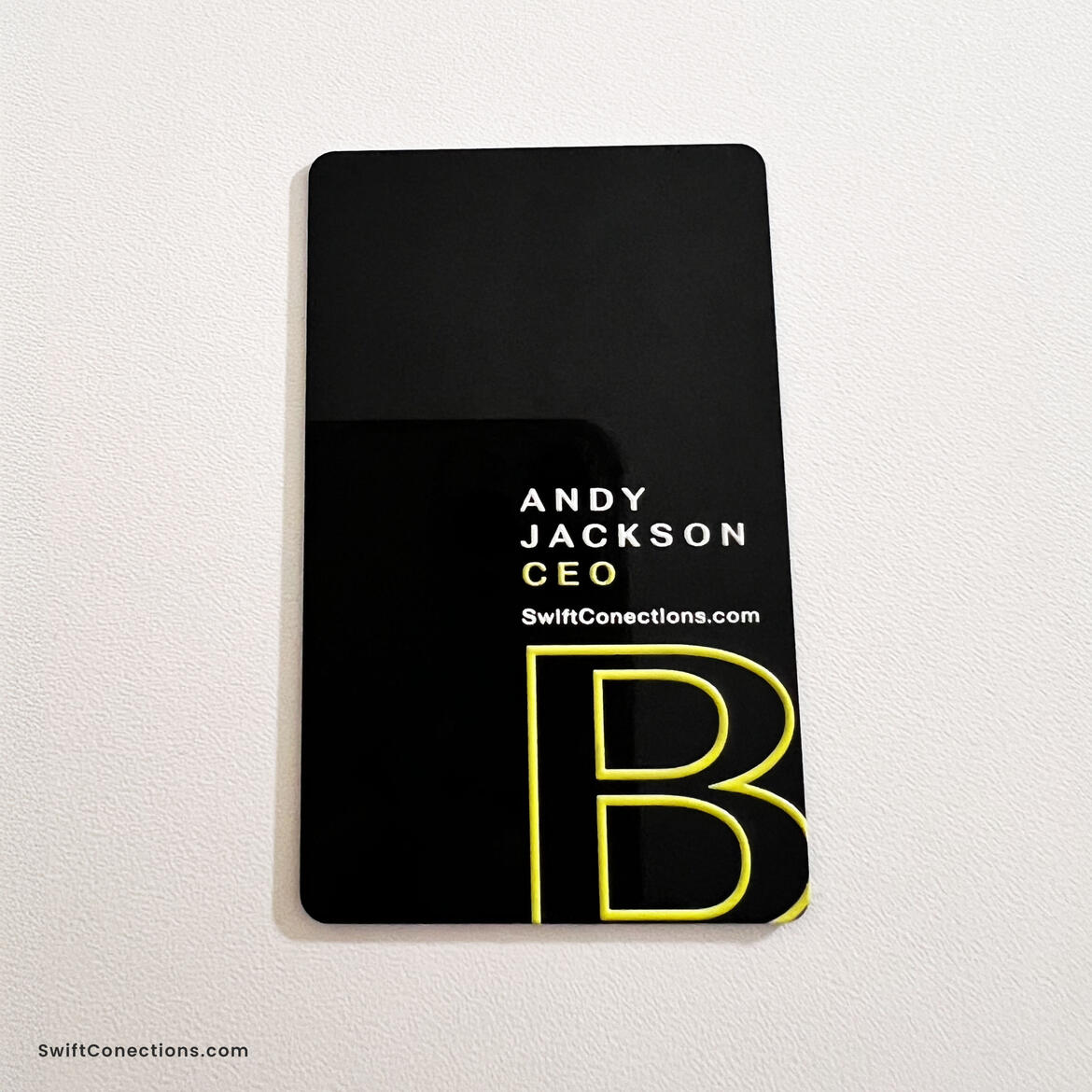 Tarjeta Nfc Pvc Negra Ecuador