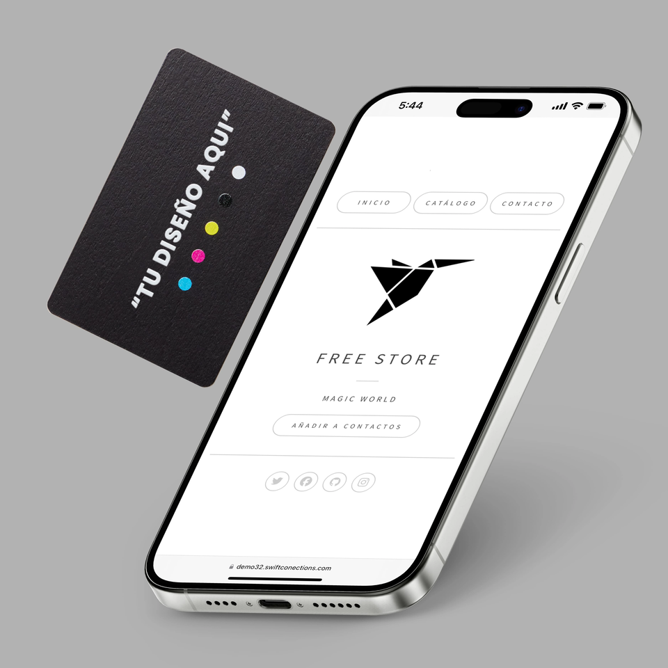 Tarjeta NFC Bambú, Bambú Negra