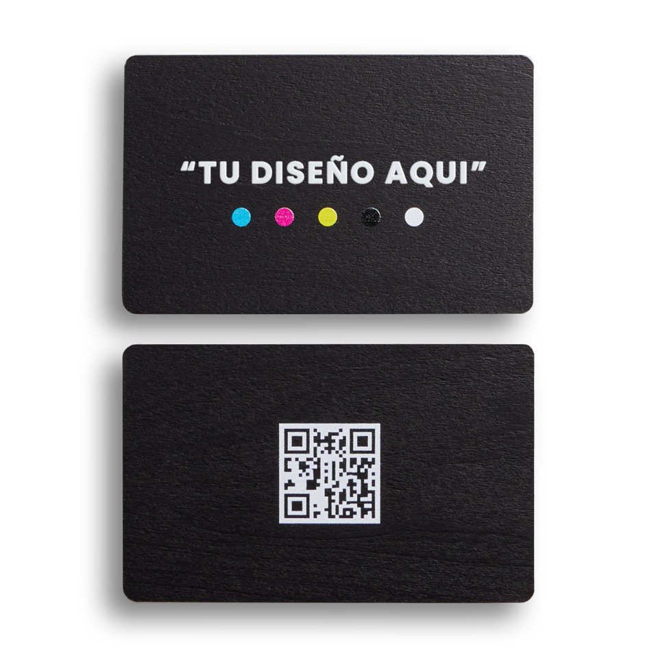 Tarjeta NFC Bambú Negra de Swift Conections