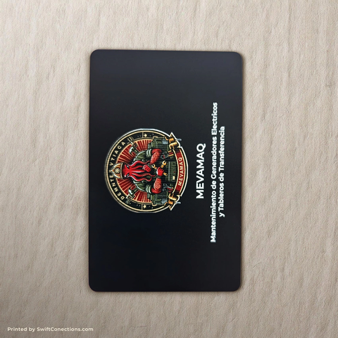 Nfc Pvc Negra Mate · Nfc PVC · Negro