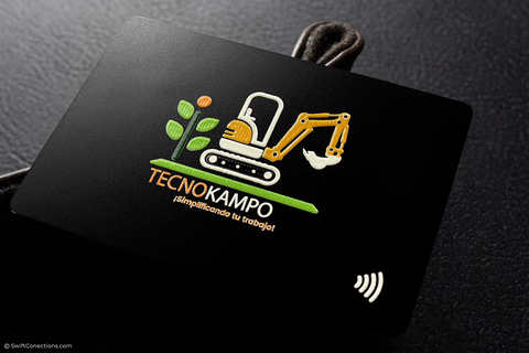 Nfc Pvc Negra Mate · Nfc PVC · Negro