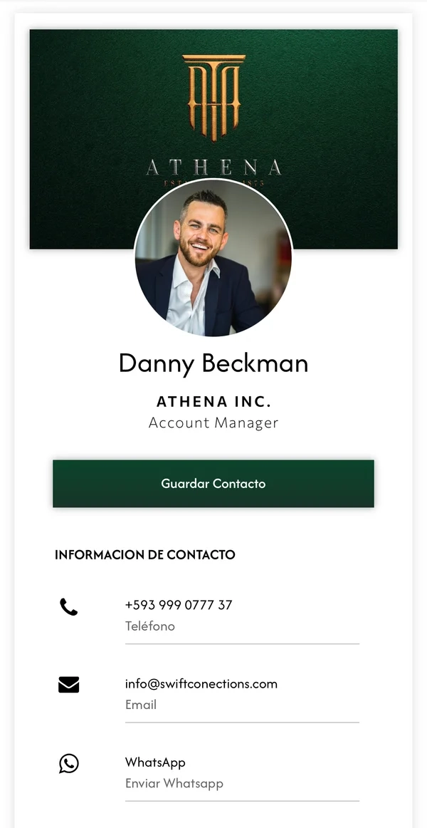 Danny Beckman, perfil verde